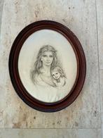 Giuseppe Tarantino ‘Moeder en kind’, Antiek en Kunst, Ophalen