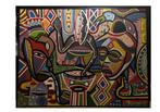 Peinture Congo Sylvestre Mangouandza, Enlèvement