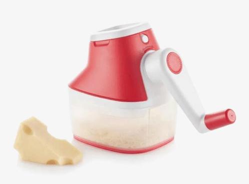Tupperware raspmolen (kaas, noten, etc), Huis en Inrichting, Keuken | Tupperware, Zo goed als nieuw, Wit, Ophalen