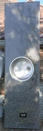 granieten keukenblad aanrechtblad buitenkeuken keuken € 189, Ophalen, Zo goed als nieuw, Vrijstaand