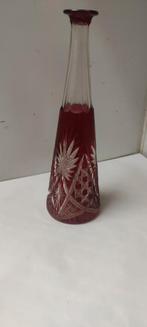 vase cornet en cristal Val Saint Lambert, Enlèvement ou Envoi