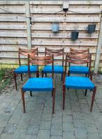 5 vintage stoelen, Huis en Inrichting, Stoelen, Ophalen, Gebruikt