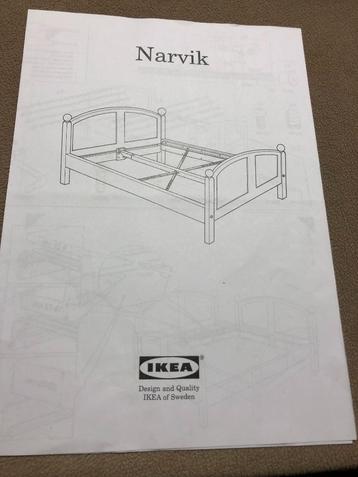 Ikea Narvik bedframe 180x200cm beschikbaar voor biedingen