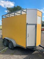 1,5 paards trailer. Kopen op ruilen, Enlèvement, Comme neuf, Autres matériaux, Remorque 1½ cheval