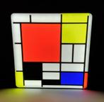 LED-lamp / Lichtbox geïnspireerd op Piet Mondriaan – Composi, Led-lamp, Minder dan 30 watt, Nieuw, Overige fittingen