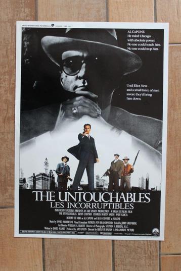 filmaffiche The Untouchables 1987 Brian De Palma filmposter beschikbaar voor biedingen