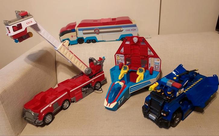 Paw patrol verschillende grote sets, 100 euro voor 5., Verzamelen, Speelgoed, Gebruikt, Ophalen