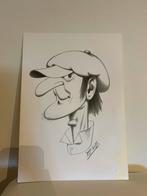 Tekening Jef Nijs, Ophalen