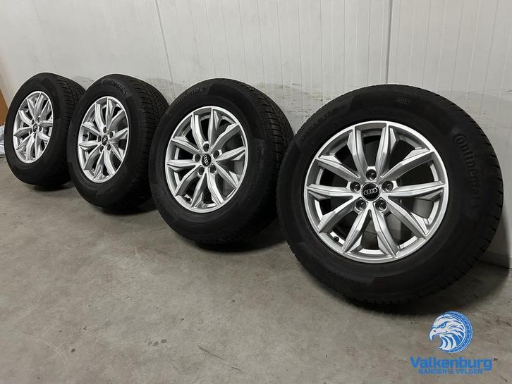 7-8mm! Originele Audi Q5 80A 17 inch velgen 5x112 winterband, Auto-onderdelen, Banden en Velgen, Banden en Velgen, Winterbanden