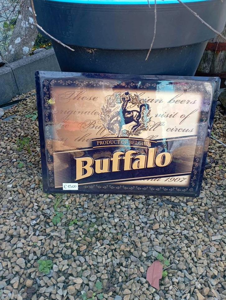 Buffalo bier, Verzamelen, Merken en Reclamevoorwerpen, Zo goed als nieuw, Verzenden
