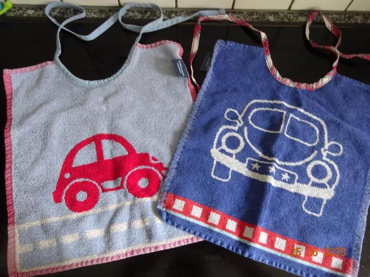 12 grote, baby slabber- bavet De witte lietaer, claysse.., Kinderen en Baby's, Babyvoeding en Toebehoren, Gebruikt, Ophalen of Verzenden