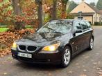 Bmw 520d 2006 2.0 diesel, Auto's, BMW, Zwart, Leder, Bruin, 5 deurs