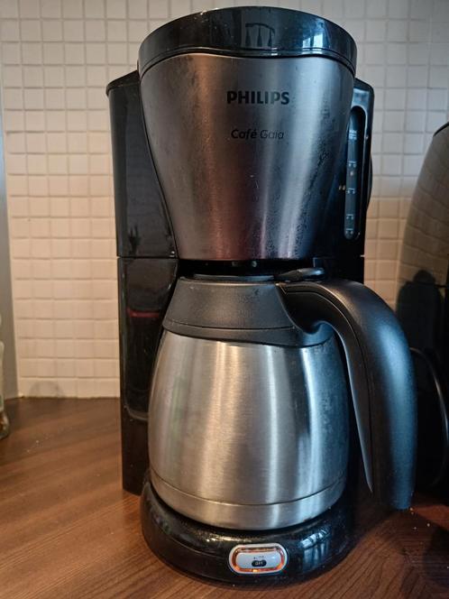 Koffiezetapparaat Philips café Gaia met thermos, Elektronische apparatuur, Koffiezetapparaten, Zo goed als nieuw, Ophalen