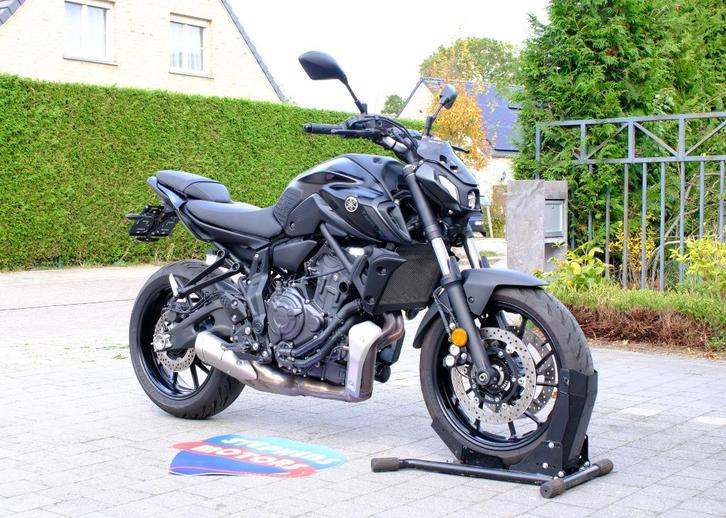 Yamaha MT07 Tech black, Motoren, Motoren | Yamaha, Bedrijf, Naked bike, 12 t/m 35 kW, 2 cilinders, Minimaal motorrijbewijs A2