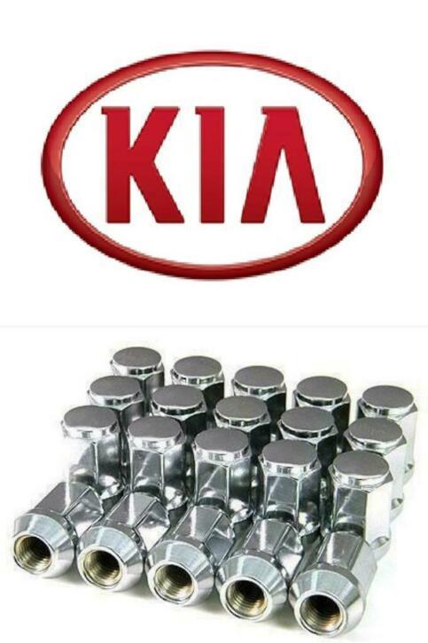 Set wielmoeren moeren Kia Sorento Sportage Picanto Rio Cee´d, Auto diversen, Wieldoppen, Nieuw, Ophalen