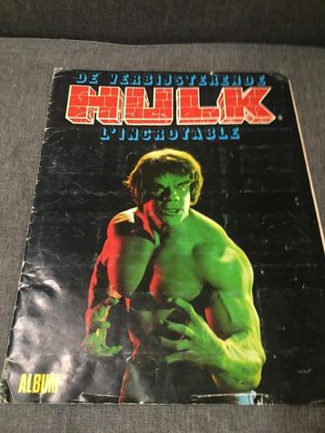 Vintage Sticker Album Hulk