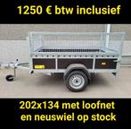 Aanhangwagens grote voorraad, Auto diversen, Ophalen, Nieuw
