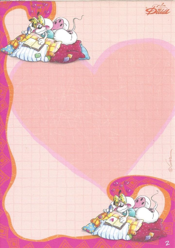 Diddl A6 nr 205 t.e.m. 210 - Zoekblokblaadjes., Verzamelen, Diddl, Nieuw, Papier, Kaart of Schrift, Diddl, Ophalen of Verzenden