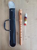 Venus houten blokfluit, Muziek en Instrumenten, Ophalen of Verzenden, Gebruikt, Overige typen, Met koffer, hoes of etui