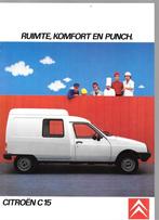 CITROËN C15,  1985 > 1994, Boeken, Auto's | Folders en Tijdschriften, Ophalen of Verzenden, Zo goed als nieuw, Citroën