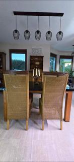 6 of 4 stoelen Loom Origineel, Comme neuf, Brun, Enlèvement, Cinq, Six Chaises ou plus