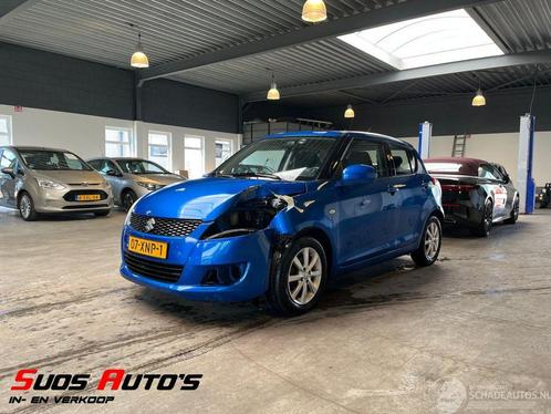 Suzuki Swift 1.2 Summer EASSS NL NAP! (bj 2012), Auto diversen, Ongevalwagen, Handgeschakeld, Benzine, Stadsauto, Blauw