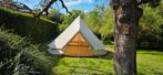 Tente tepee Canvascamp diamètre 5 x 3 m. Beige, Ophalen, Gebruikt, Meer dan 6