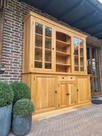 Eiken vitrinekast/buffetkast GRATIS LEVERING