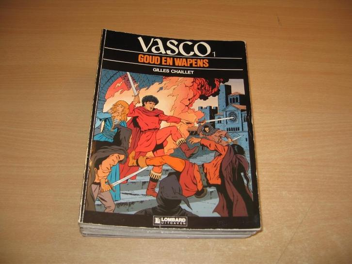 Vasco : Deel 1 tot en met deel 24., Boeken, Stripverhalen, Gelezen, Complete serie of reeks, Ophalen of Verzenden