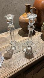 Val st lambert kristal kandelaar 2 stuks, Enlèvement