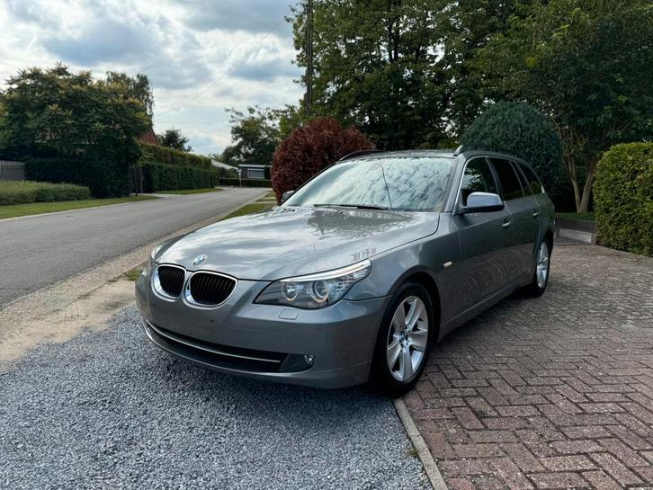 BMW 520D Break/Euro 5/Facelift/2010/Leder/Grote Navi/GEKEURD, Auto's, BMW, Bedrijf, Te koop, 5 Reeks, ABS, Airbags, Airconditioning
