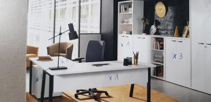 MEUBLES  DE  BUREAU  NEUFS, Maison & Meubles, Bureaux, Neuf, Bureau, Enlèvement ou Envoi