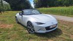 Zeer mooie MX-5 1.5i met weinig kilometers., Auto's, Mazda, Achterwielaandrijving, 4 cilinders, Cabriolet, Wit