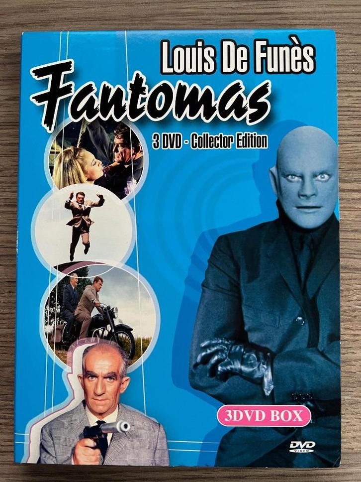 Fantomas Box (Louis de Funès), Cd's en Dvd's, Dvd's | Komedie, Zo goed als nieuw, Boxset, Ophalen of Verzenden