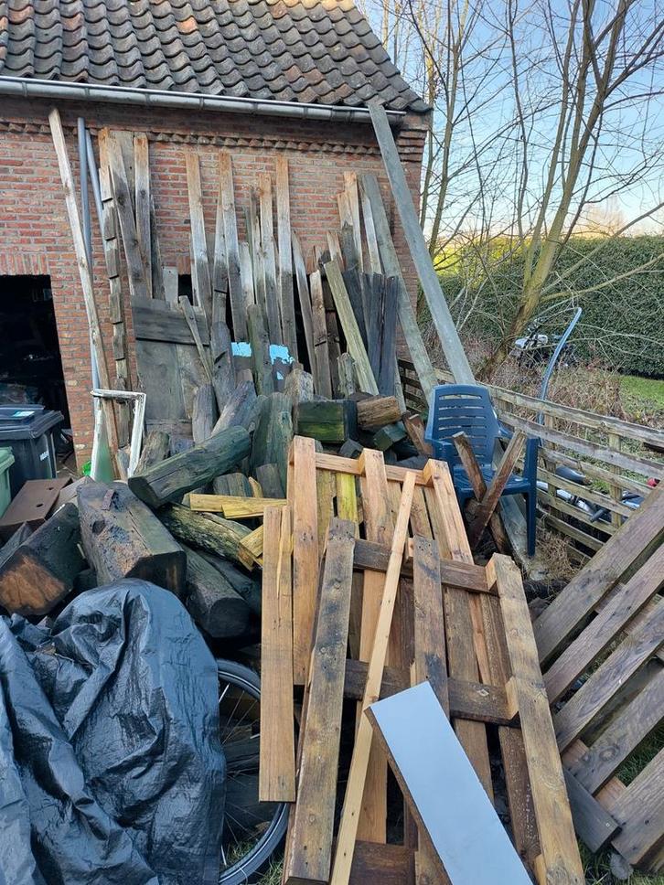 Gratis brandhout, zelf op te halen, Tuin en Terras, Brandhout, Ophalen