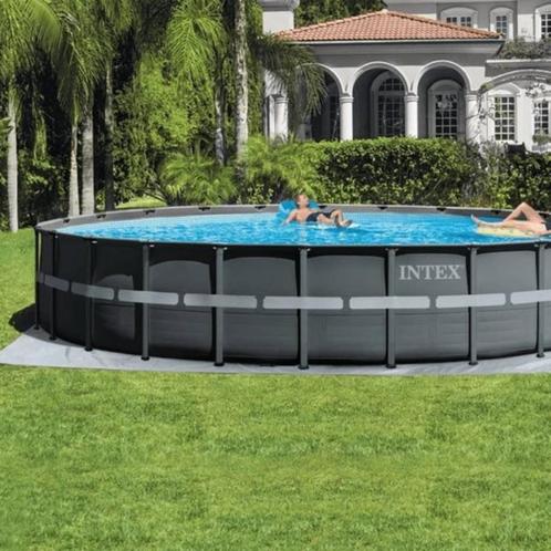 Intex Ultra XTR Frame zwembad diam. 732 cm x 132 cm NIEUW, Jardin & Terrasse, Piscines, Neuf, Piscines hors sol, 120 cm ou plus