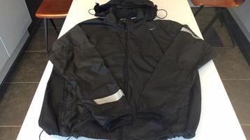 Zwart running jacket Nike XL