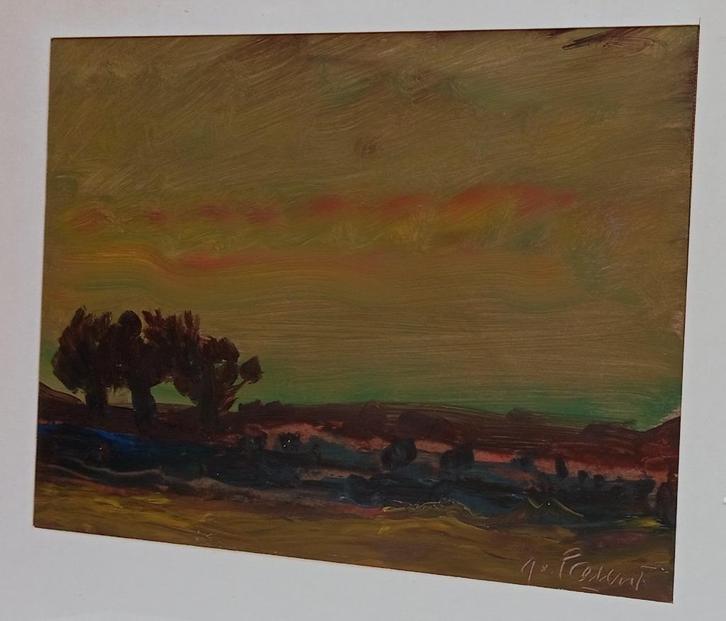 GABY DE PAUW (1924-2000) schilderij (4), Antiek en Kunst, Kunst | Schilderijen | Modern, Ophalen