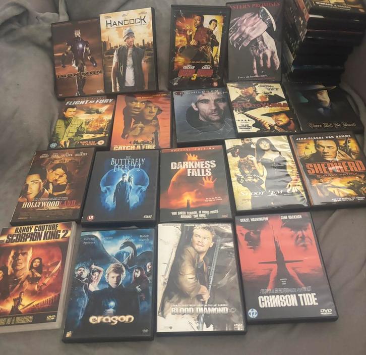 Lot de 56 DVD en anglais (copy), Cd's en Dvd's, Dvd's | Tv en Series, Zo goed als nieuw, Ophalen of Verzenden