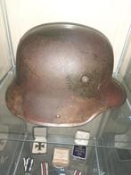 Gecamoufleerde M16-helm, Verzamelen, Militaria | Algemeen, Ophalen of Verzenden, Helm of Baret, Landmacht