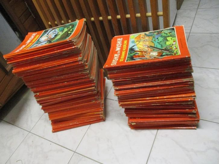 zeer vele suske en wiske leesboeken strip stripverhalen boek, Boeken, Stripverhalen, Gelezen, Meerdere stripboeken, Ophalen