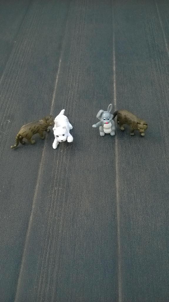 Différentes figures d'animaux, Collections, Jouets miniatures, Utilisé, Enlèvement ou Envoi