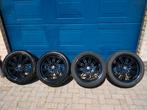 Glans zwarte Velgen zo goed als nieuw 18inch, Auto-onderdelen, Banden en Velgen, Ophalen, 18 inch, Gebruikt, Velg(en)