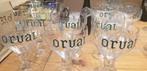 Zes groene Orval glazen, Verzamelen, Ophalen, Nieuw, Glas of Glazen, Overige merken