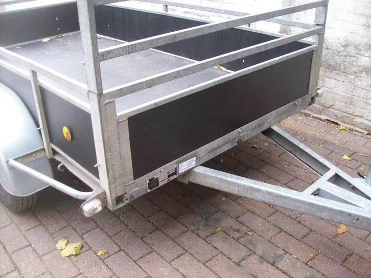 volledig vernieuwde dubbelas aanhangwagen, Auto diversen, Aanhangers en Bagagewagens, Gebruikt, Ophalen