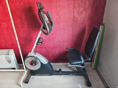 Te koop: Pro-Form 310 CSX Ligfiets Hometrainer, Sport en Fitness, Fitnessapparatuur, Zo goed als nieuw, Hometrainer, Rug, Ophalen