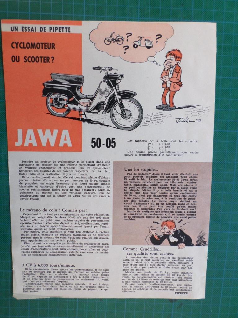 Jawa 50-05 - article illustré - 1964, Ophalen of Verzenden, Gebruikt, Overige typen