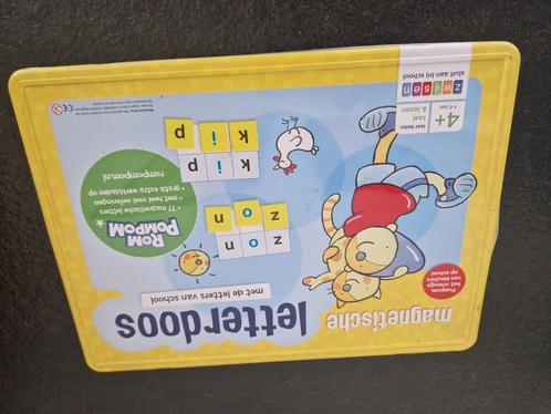 Magnetische letterdoos, Kinderen en Baby's, Speelgoed | Educatief en Creatief, Zo goed als nieuw, Taal en Lezen, Ophalen
