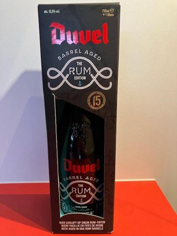 Duvel Barrel Aged batch 5 Rum Edition met glas beschikbaar voor biedingen