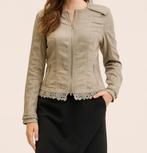 Exclusief Marc Cain jasje maat 34/36, Beige, Ophalen of Verzenden, Jasje, Maat 34 (XS) of kleiner